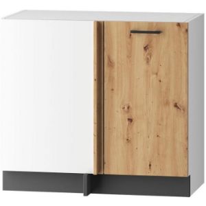 Virtuvės spintelė Clara Dnp P/L Grey Graphite/Artisan paveikslėlis