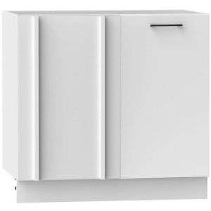 Virtuvės spintelė Oscar Dnp Pl balta blizgi/balta paveikslėlis