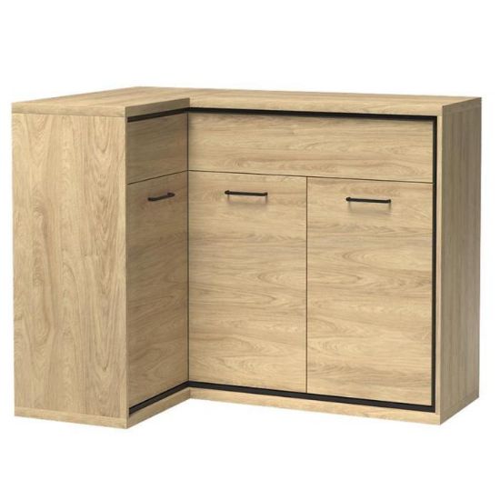 Kampinė komoda M15* Milan Natural Hickory paveikslėlis