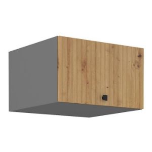 Virtuvės spintelė AVA ąžuolas artisan/antracitas 60 nagu-36 1f paveikslėlis