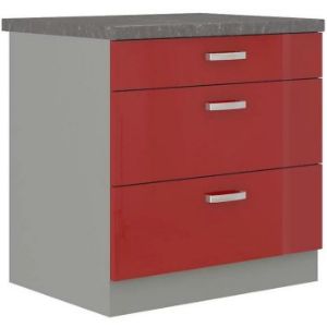 Virtuvės spintelė Rose 80d 3s bb paveikslėlis