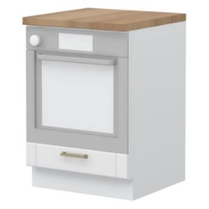 Virtuvės spintelė Tara R-60-R/4 Korpusas Baltas kilimėlis paveikslėlis