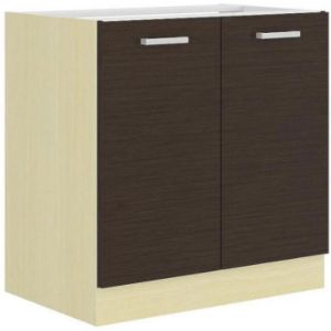 Virtuvės spintelė Wiktoria chamonix/legno 80d 2f bb paveikslėlis