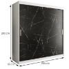 Spinta Marble T 200 White/Marble Black paveikslėlis