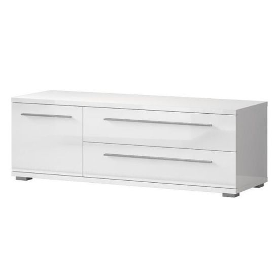 TV spintelė Piano TV135-1K2F/PN-70/KA/70 crystal white paveikslėlis