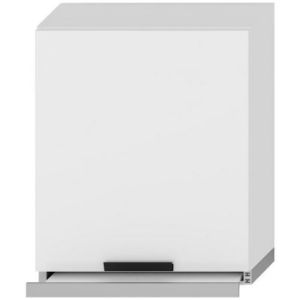 Virtuvės spintelė Denis w60/68 slim pl su sidabriniu karnizu paveikslėlis