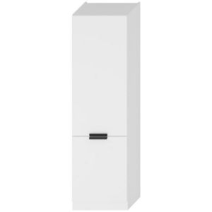 Virtuvės spintelė Denis d60lo 2133 pl 2fr balta satino matinė paveikslėlis