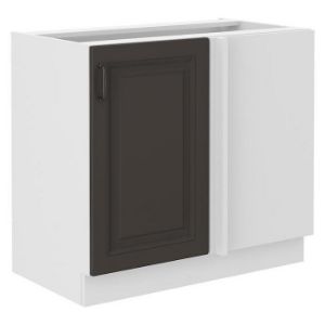 Virtuvinė spintelė STILO grafito matinis/baltas 105 nd 1f bb paveikslėlis