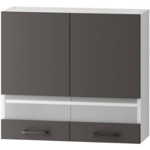 Virtuvės spintelė Clara Ws80 Sp Grey Graphite/Artisan paveikslėlis