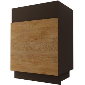 Virtuvės fasadas Malmo Permbroke ZM 57/60 karkasas lava paveikslėlis