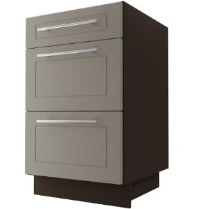 Virtuvinė spintelė D3E/50 Quantum beige mat/lava paveikslėlis