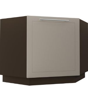 Virtuvinė spintelė D12r/90 Quantum beige mat/lava paveikslėlis