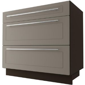 Virtuvinė spintelė D3M/90 Quantum beige mat/lava paveikslėlis