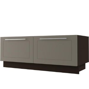 Virtuvės spintelė D2M/120 Quantum beige mat/lava paveikslėlis