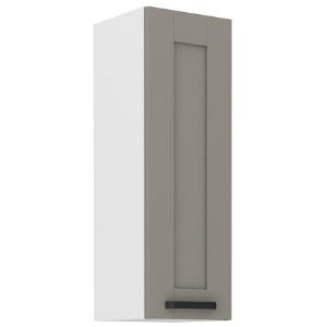 Virtuvės spintelė Luna claygrey/balta 30G-90 1F paveikslėlis