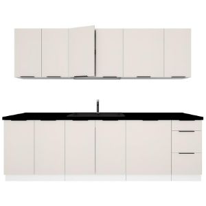 Virtuvė Sonja 260 smėlio spalvos paveikslėlis