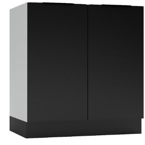 Virtuvės spintelė Mina D80ZL juoda paveikslėlis
