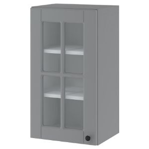 Virtuvės spintelė Lora ww4/72 pilka + fr. pilka paveikslėlis