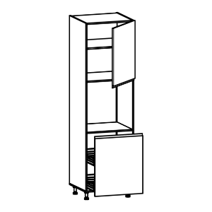 Virtuvės spintelė Royal D60p Nordic Pine/White paveikslėlis