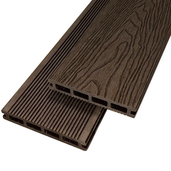 Paklotų lentos mercado premium brown 2200x140x20mm paveikslėlis