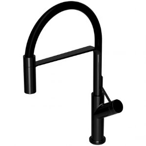 Paveikslėlis Vita juodas matinis kriauklės maišytuvas