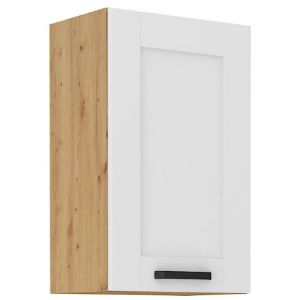 Virtuvės spintelė LUNA balta matinė/artisan 45g-72 1f paveikslėlis