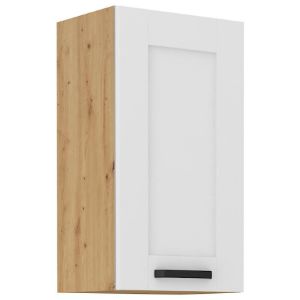 Virtuvės spintelė LUNA balta matinė/artisan 40g-72 1f paveikslėlis