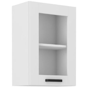 Virtuvės spintelė LUNA balta matinė/balta 40gs-72 1f paveikslėlis