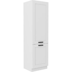 Virtuvinė spintelė LUNA balta matinė/balta 60lo-210 2f paveikslėlis