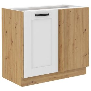 Virtuvinė spintelė LUNA balta matinė/artisan 105 nd 1f bb paveikslėlis