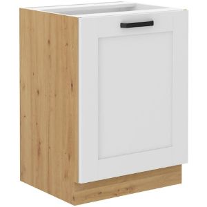 Virtuvės spintelė LUNA balta matinė/artisan 60d 1f bb paveikslėlis