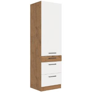 Vigo virtuvės spintelė balta HG 60dks-210 3s 1f paveikslėlis