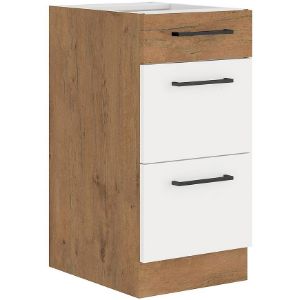 Vigo virtuvės spintelė balta HG 40d 3s Bb paveikslėlis